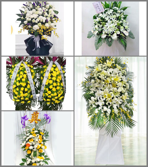 江苏无锡新吴区白事花篮预定